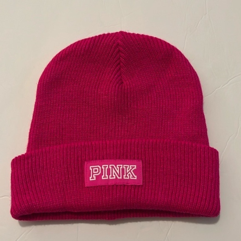 Pink Victoria’s’ Secret Beanie